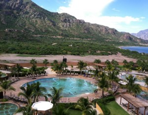 Pool at Villa del Palmar Beach Resort in Loreto, Baja California Sur &copy; Roxanna McDade